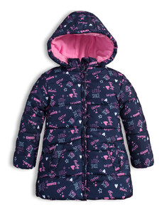 Zimná bunda pre dievčatá LOSAN LITTLE SPACE modrá