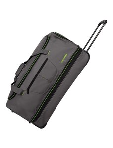Travelite Basics Cestovná taška na kolieskach M 70 cm Sivá Rozšíriteľná