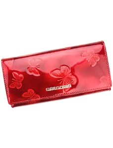 Dámska kožená peňaženka červená - Gregorio Foxxes červená