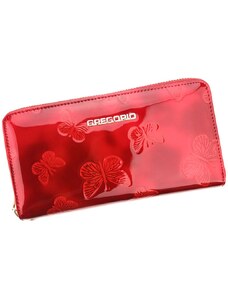 Dámska kožená puzdrová peňaženka červená - Gregorio Mallvina červená