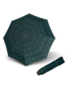 Doppler Mini Fiber SYDNEY - dámsky skladací mechanický dáždnik tmavo zelená