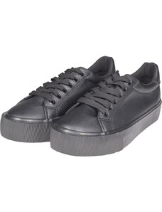 Urban Classics Shoes Plateau tenisky čierne