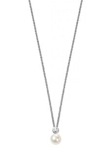 Strieborný náhrdelník Morellato Perla SANH02