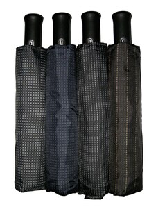 Doppler Magic XM Senator - pánsky plne automatický dáždnik šedý prúžok