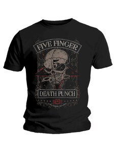 RUKA HORE Pánske tričko Five Finger Death Punch Wicked Čierna