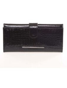 Dámska kožená peňaženka čierna - Loren Aness čierna