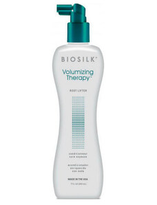BioSilk Volumizing Therapy Root Lifter 207ml, 90% obsah, prasklý vršek