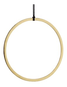 MADAM STOLTZ Závesný kruh na dekorovanie Gold 28 cm