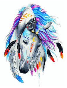 Gaira Malovanie podľa čísel Kôň Indiánov M991970