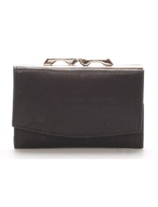 Dámska kožená peňaženka čierna - Delami Xiana čierna