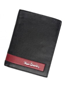 Pierre Cardin Pánska kožená peňaženka Pierre Cardin CB TILAK26 2326 RFID čierna + červená
