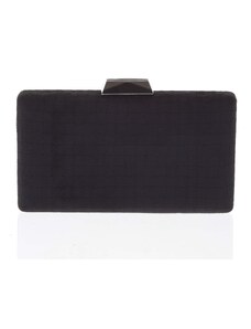 Luxusná semišová originálna čierna listová kabelka - Delami ZL093 čierna