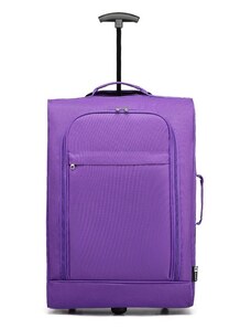 KONO Kufor - polyesterový na cestovanie, fialový