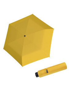 Doppler Havanna Fiber UNI 27 - dámsky ultraľahký mini dáždnik žltá