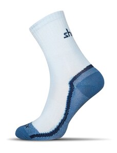 Shox Dvojfarebné modré pohodlné pánske ponožky Sensitive