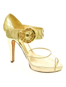 JOHN-C Dámske zlaté sandále HELY