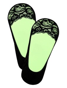 Ouno Čipkované skryté ponožky do baleríniek WS911 - 2páry