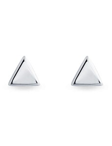Náušnice v tvare trojuholníkov KLENOTA K0406012