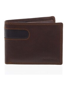 Pánska kožená peňaženka tenká hnedá - SendiDesign Elohi hnedá