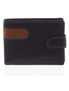 Najpredávanejšia pánska kožená peňaženka čierna - SendiDesign Tarsus čierna