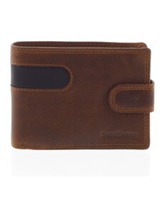 Obľúbená pánska kožená peňaženka hnedá - SendiDesign Igeal hnedá