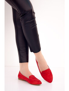 Fox Shoes Červené dámske topánky