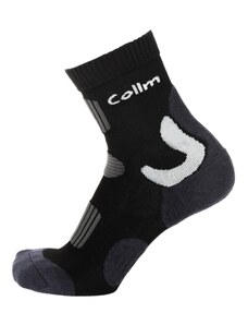 COLLM Funkčné trekingové ponožky Comfort - čierne