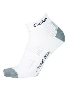 COLLM Členkové ponožky Power bielo-šedé
