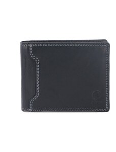 Pánska kožená peňaženka Poyem čierna 5208 Poyem C