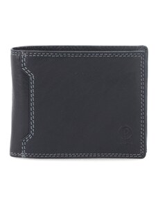 Pánska kožená peňaženka Poyem čierna 5206 Poyem C