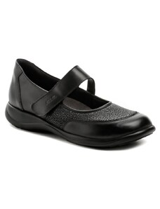 Axel AXCW139 čierne dámske poltopánky topánky šírka H