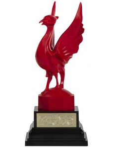 FC Liverpool socha na stôl red Liverbird desktop statue