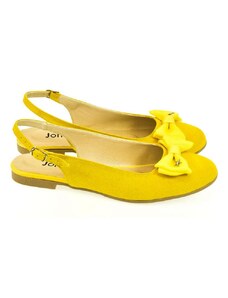 JOHN-C Dámske žlté sandále SIARA