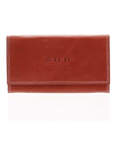 WILD collection Dámska kožená peňaženka červená - WILD Nataniela červená