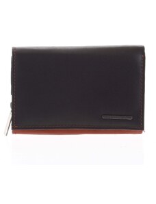 Dámska kožená peňaženka červeno čierna - Bellugio Averi New červená