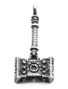 BM Jewellery Prívesok Thórovho kladivo z chirurgickej ocele S756080