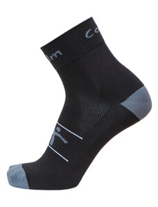 Športové ponožky COLLM čierno - šedé