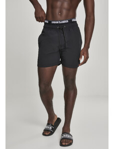 UC Men Two-in-one swim shorts blk/blk/wht