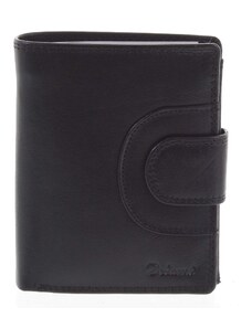 Pánska kožená peňaženka čierna - Delami Armando čierna