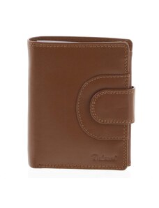 Pánska kožená peňaženka svetlohnedá - Delami Armando hnedá