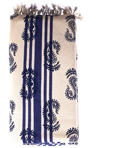 Pareo/uterák z bavlny Kbas so vzorom KB342819