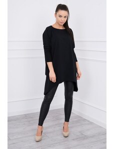 Fashion L&L Dámska oversize tunika - čierna
