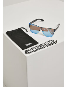 Urban Classics Accessoires 103 BLK/Blue chain sunglasses