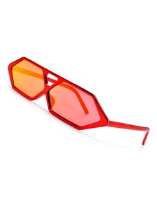 iŠPERKY Dámske futuristické slnečné okuliare