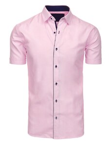 DS Pánska košeľa Svetlo ružová 8522_2 Ružový L