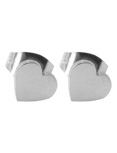 BM Jewellery Náušnice z chirurgickej ocele srdce HEARTS S712080