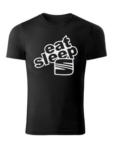 T-ričko Eat Sleep Seat pánske tričko