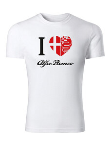 T-ričko I Love Alfa Romeo pánske tričko