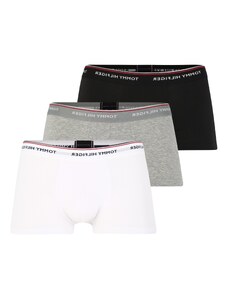 Tommy Hilfiger Underwear Boxerky sivá melírovaná / červená / čierna / biela