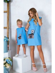Dress code Kafa-tunika foťak modra